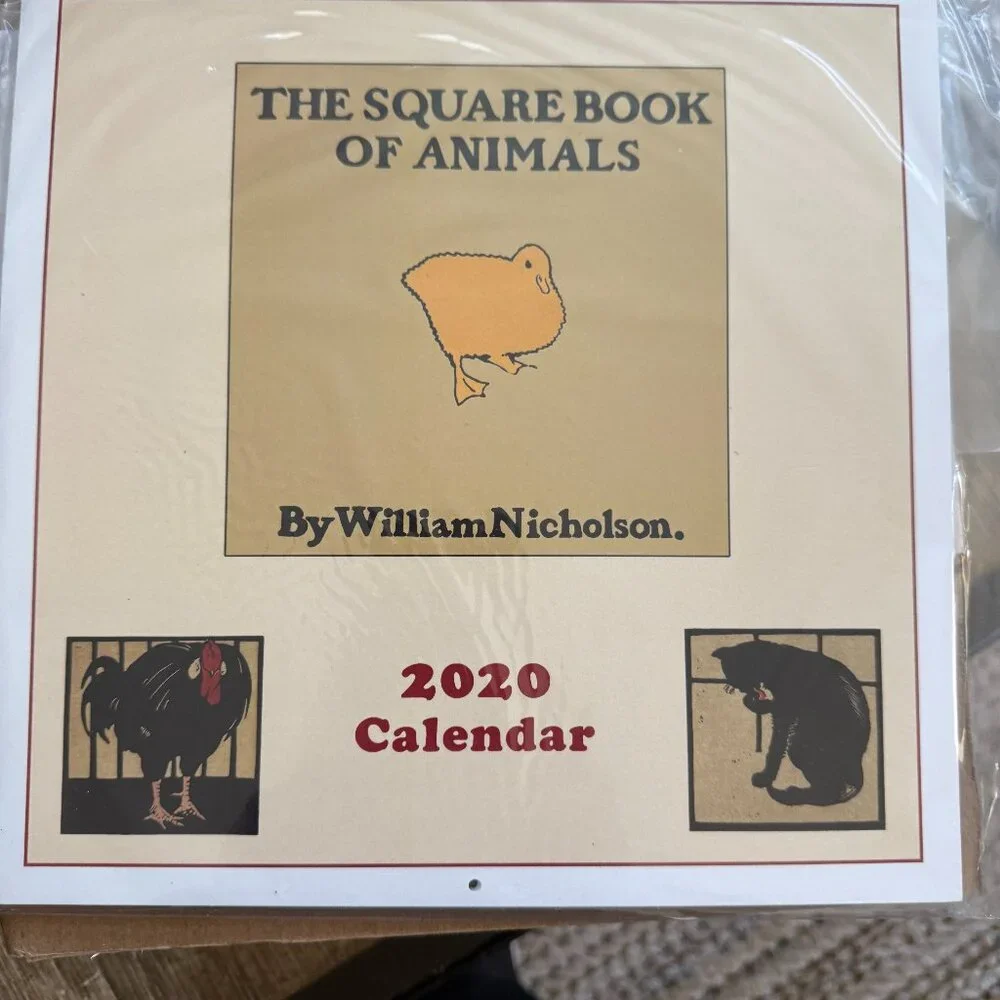 The Square Book of Animals 2020 Calendar(162)